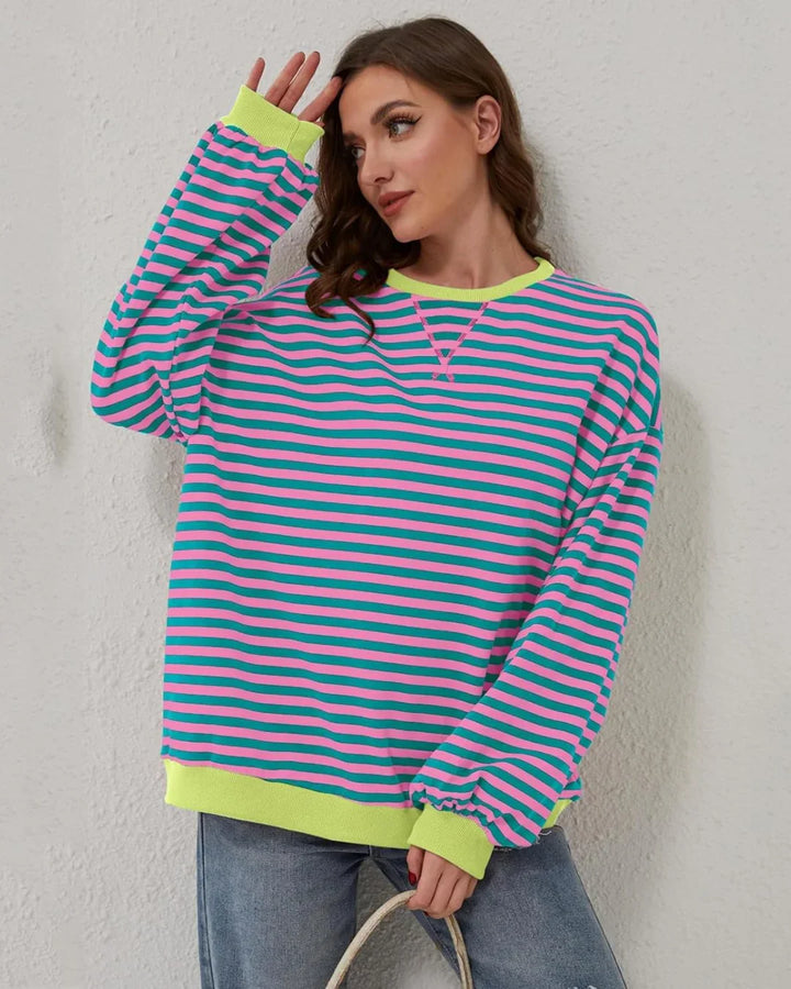 Loua™ | Oversized Striped Sweater