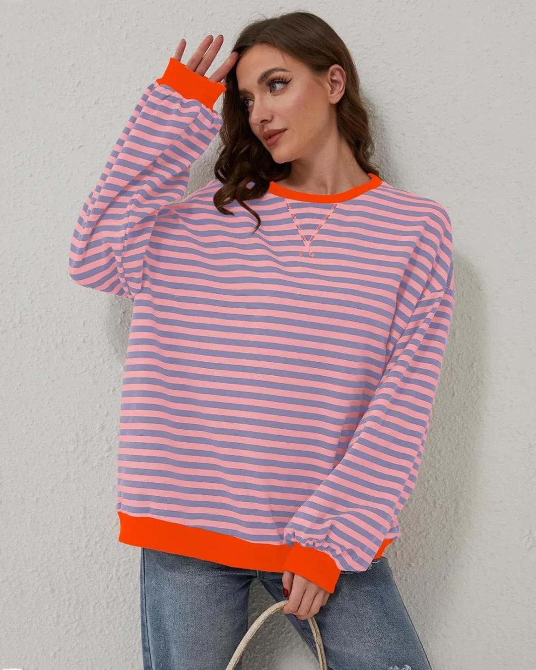 Loua™ | Oversized Striped Sweater