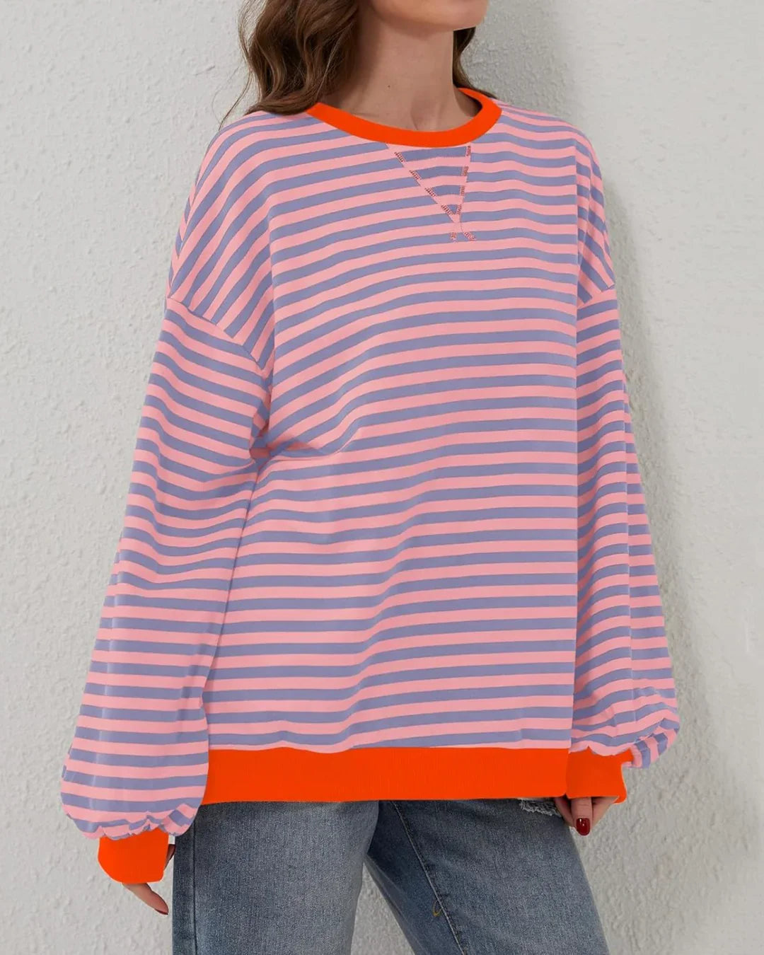 Loua™ | Oversized Striped Sweater