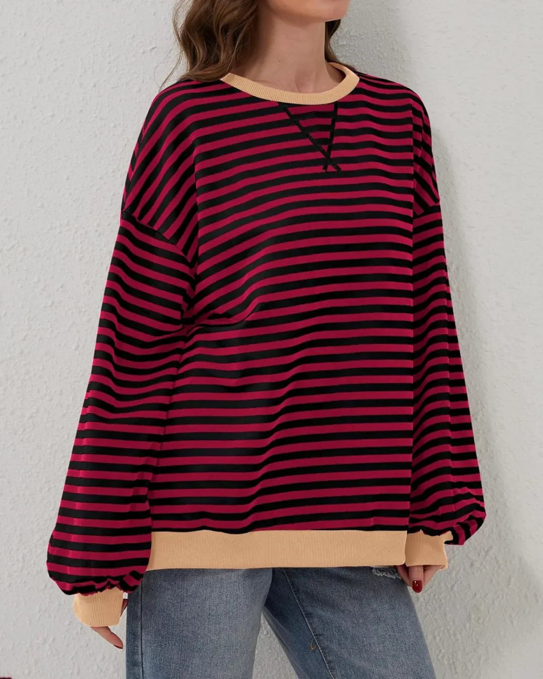 Loua™ | Oversized Striped Sweater