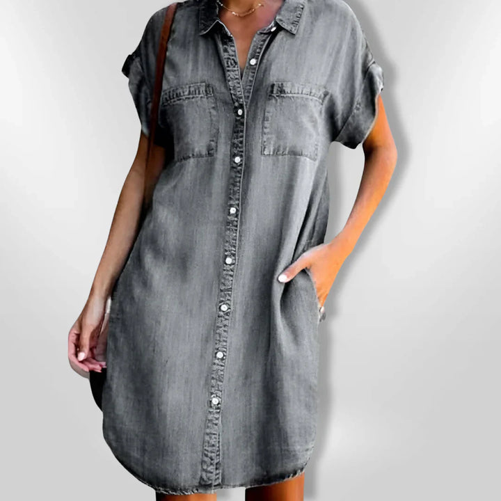 Sierra™ | Summer Denim Dress