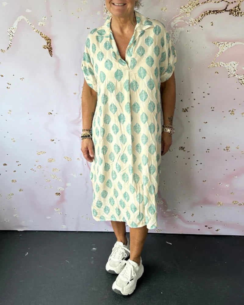 Dini™ | Stylish V-Neck Dress