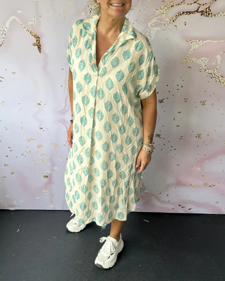 Dini™ | Stylish V-Neck Dress