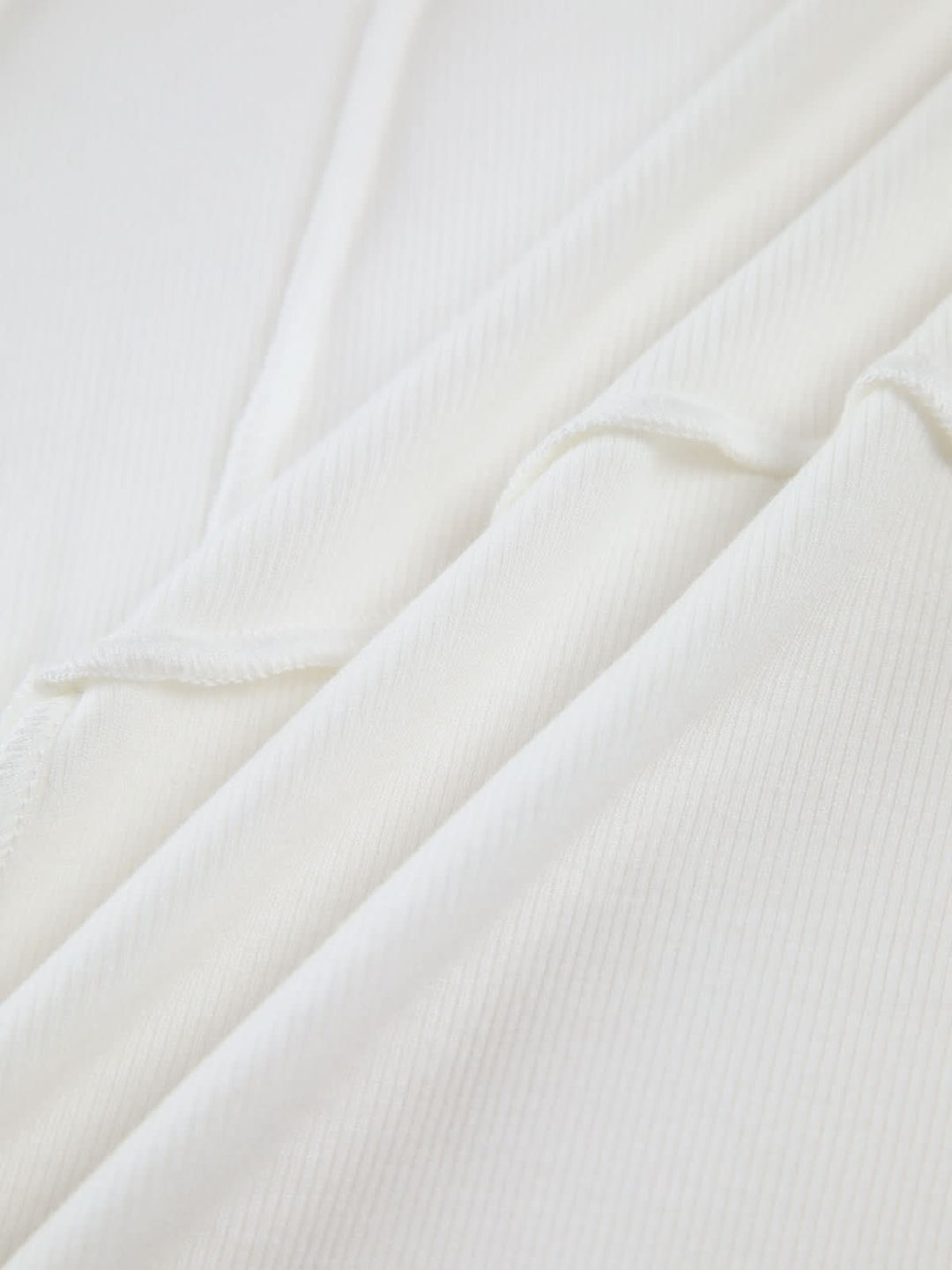 Bronte™ - Elegant Ribbed Top with Seam Accents