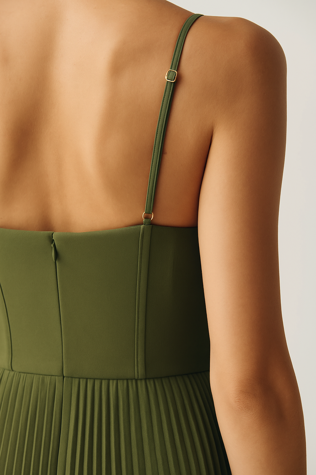 Olivia – Modern Elegance — Open Back Dress