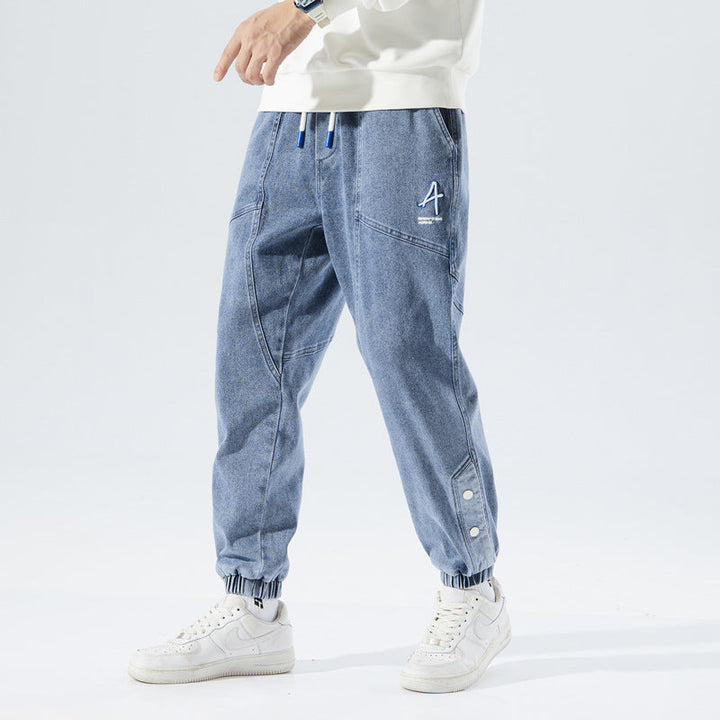 Asphalt Denim Joggers