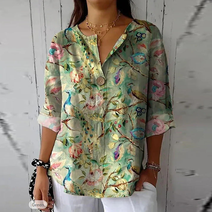 Lena - Elegant summer blouse for women