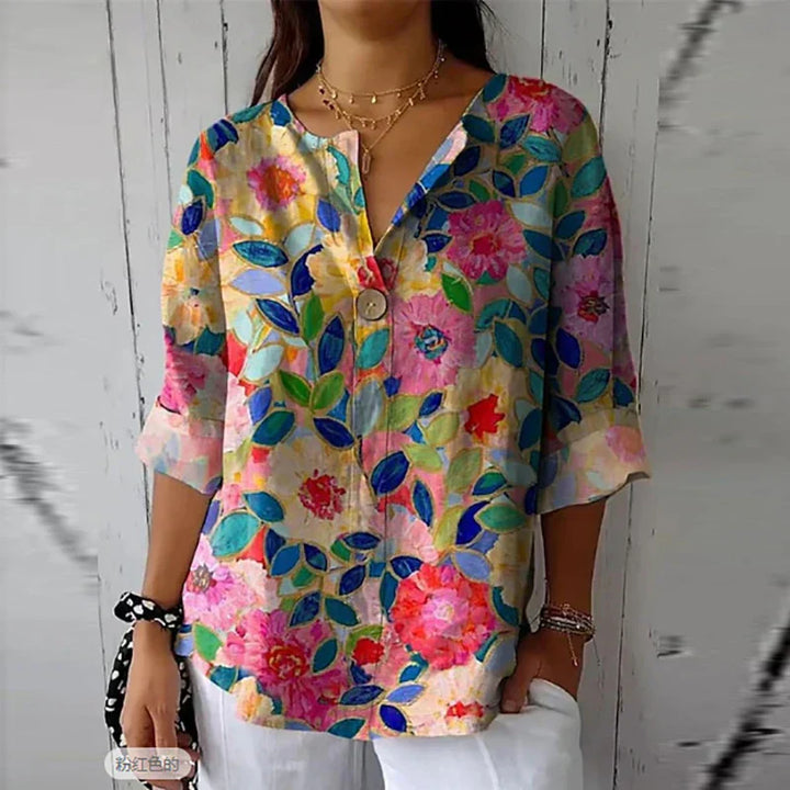 Lena - Elegant summer blouse for women