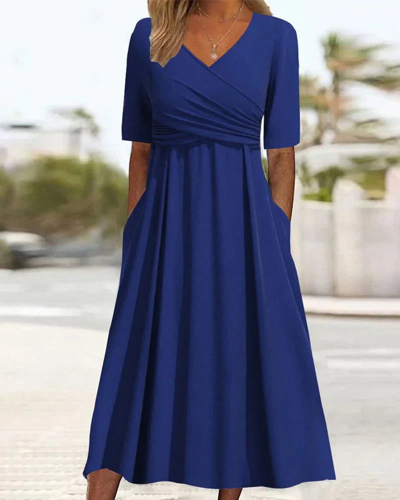 ANNE – ELEGANT DRESS WITH TUMMY COVERAGE