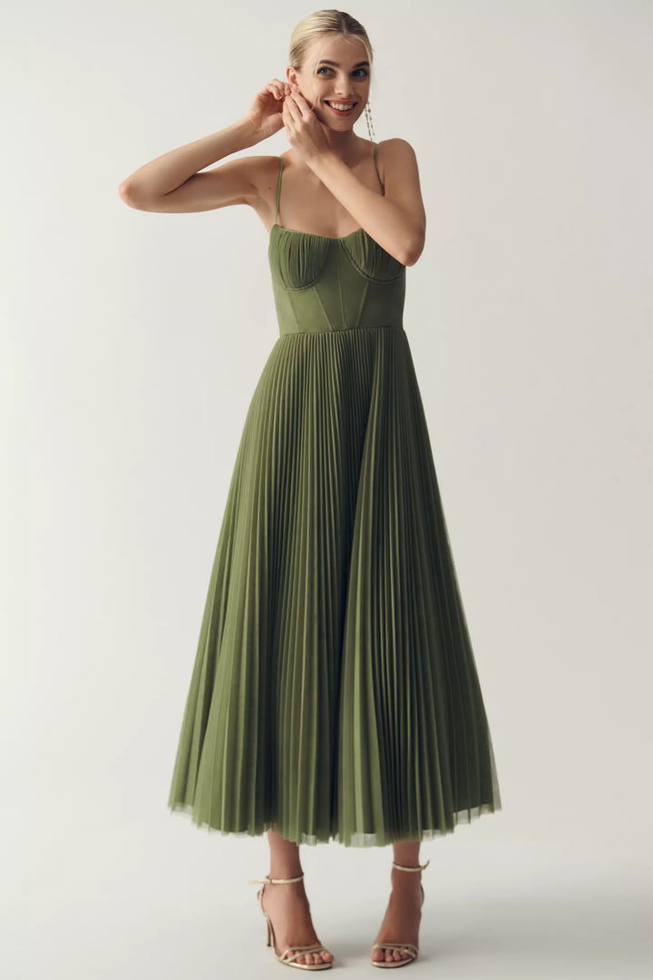 Olivia – Modern Elegance — Open Back Dress